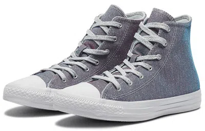 Converse (wmns)  Chuck Taylor All Starware High 'gradient Glitter' In Gray