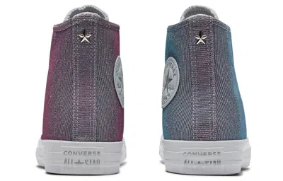 Converse (wmns)  Chuck Taylor All Starware High 'gradient Glitter' In Gray