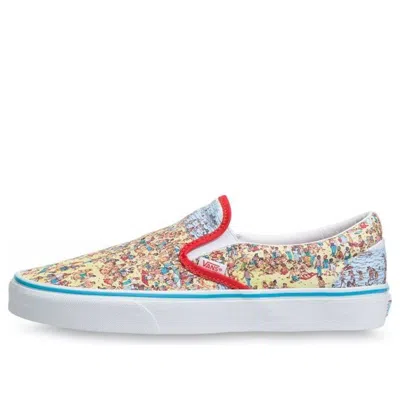 Vans Where's Waldo? X Classic Slip-on 'find Steve' In Neutral