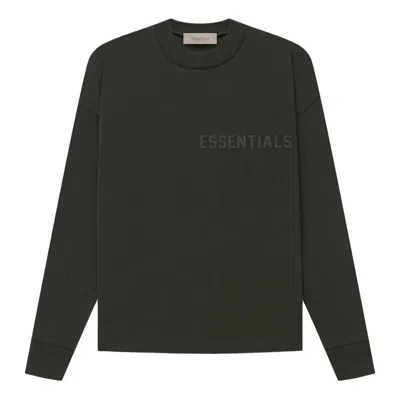Essentials Fear Of God  Ss23  L S Tee 'off Black'