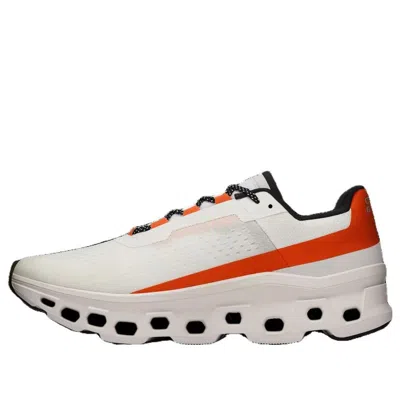 On Running Cloudmonster 'undyed White Flame' In Multi