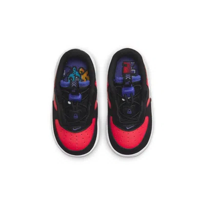 Nike (td)  Force 1 Toggle Se 'black Red' In Multi