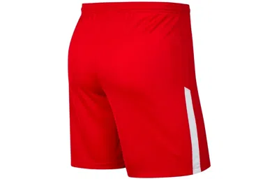 Nike Training Athleisure Casual Sports Breathable Shorts Red In Transparent