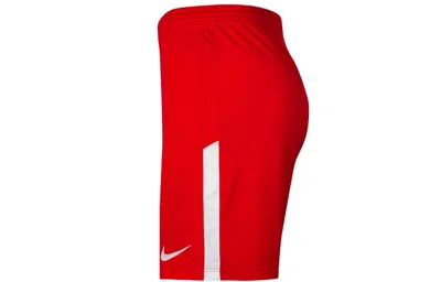 Nike Training Athleisure Casual Sports Breathable Shorts Red In Transparent