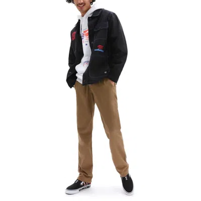 Vans Men's  Funny Pattern Multiple Pockets Jacket Black