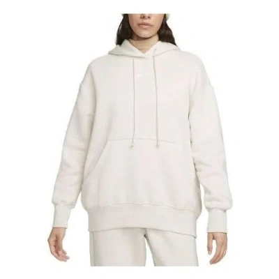 Nike Sportswear Phoenix Oversize Fleece Hoodie In Neutral