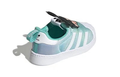 Adidas Originals (td) Adidas Disney X Superstar 360 'mickey Mouse' In Green