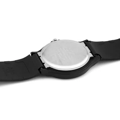 Casio Quartz Waterproof White Dialblue Strap Mens Whiteblue Analog In Black