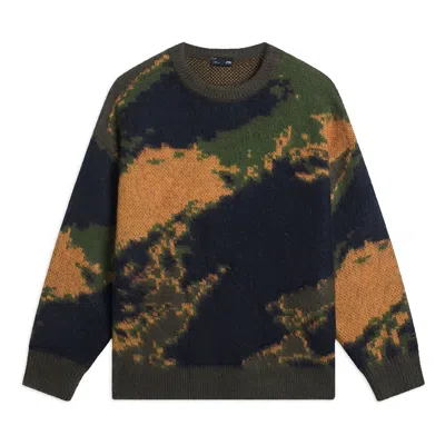 Li-ning Counterflow Tie-dye Sweater 'multi-color' In Green