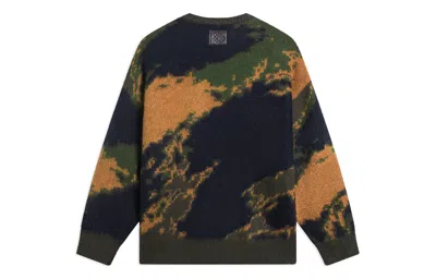 Li-ning Counterflow Tie-dye Sweater 'multi-color' In Green