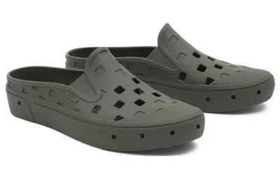 Vans Slip-on Mule Trk 'grape Leaf' In Gray