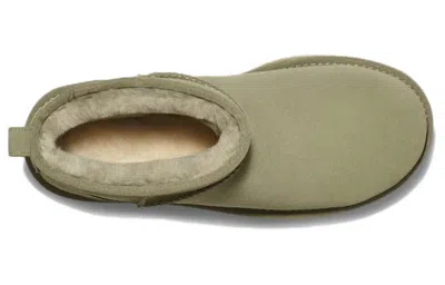 Ugg (wmns)  Classic Ultra Mini Platform Boot 'shaded Clover' In Green