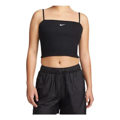 Nike (wmns)  Sportswear Essentials Rib Crop Top 'black'