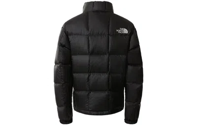The North Face High Collar Puffer Quilted Jacket In Black