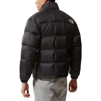 The North Face High Collar Puffer Quilted Jacket In Black