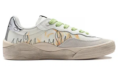 Li-ning (wmns)  Skate General 'white Graffiti' In Multi