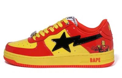 A Bathing Ape (wmns)  X Marvel Bape Sta 'red Yellow Black'