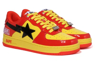 A Bathing Ape (wmns)  X Marvel Bape Sta 'red Yellow Black'