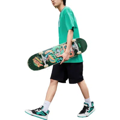 Li-ning X Persue Cartoon Graphic Loose Fit T-shirt 'green'