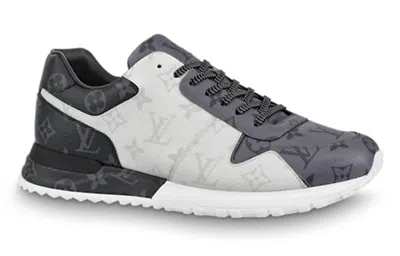 Pre-owned Louis Vuitton Run Away Sneakers 'white Monogram Ice And Dark Gray Monogram'