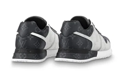 Pre-owned Louis Vuitton Run Away Sneakers 'white Monogram Ice And Dark Gray Monogram'