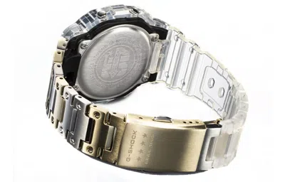 Casio G-shock Digital 'clear Metalic' In Metallic