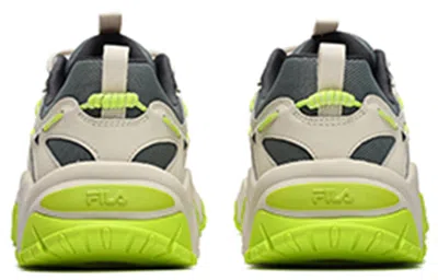 Fila Fluid 4 Sneakers 'green Beige' In Multi