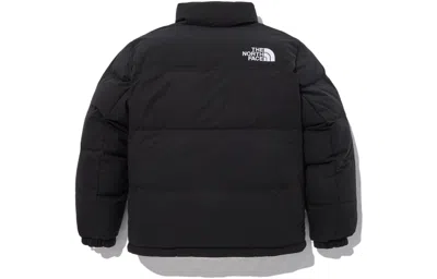 The North Face Retro Nuptse 1996 Recycled Material Jacket In Black