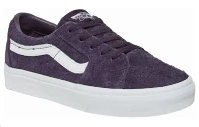 Vans Sk8-low Logo-patch Sneakers In Blue
