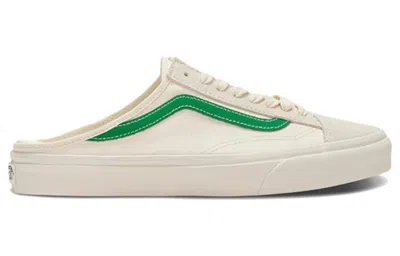 Vans Style 36 Mule Low Tops Casual Skateboarding Shoes Unisex White Green In Neutral