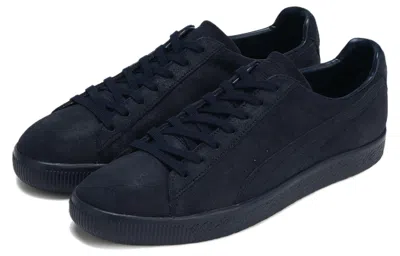 Puma Clyde Made In Japan 'navy Dusky' In Blue