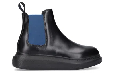 Alexander Mcqueen (wmns)  Hybrid Chelsea Boot 'black Blue'