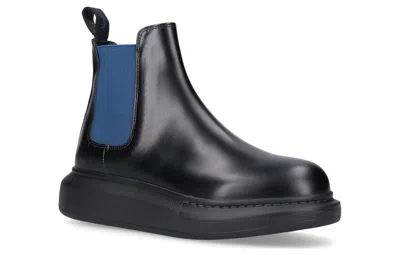 Alexander Mcqueen (wmns)  Hybrid Chelsea Boot 'black Blue'