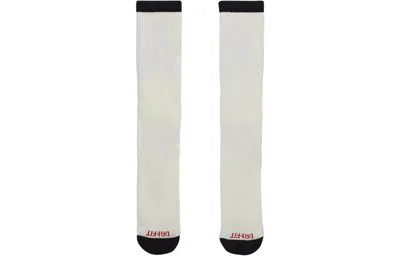 Nike Everyday Plus Cushioned Crew Socks 'sail Black' In White