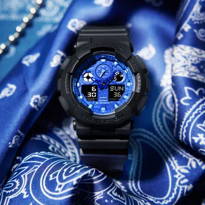 Casio G-shock Analog-digital 'black Blue'