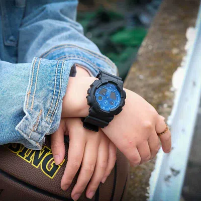 Casio G-shock Analog-digital 'black Blue'