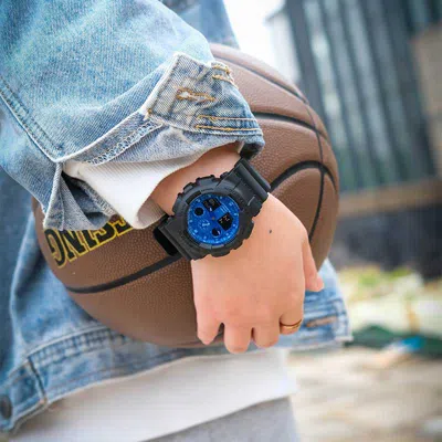 Casio G-shock Analog-digital 'black Blue'