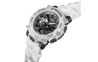 Casio G-shock Analog-digital 'white' In Metallic