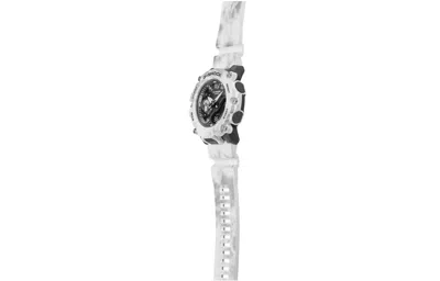 Casio G-shock Analog-digital 'white' In Metallic
