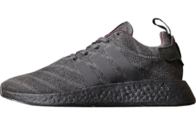 Adidas Originals Adidas Henry Poole X Size? X Nmd_r2 'grey' In Black