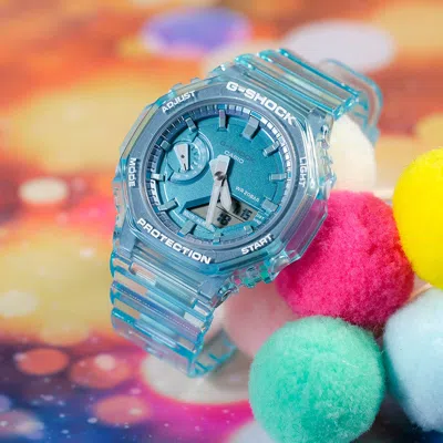 Casio G-shock Analog-digital 'light Blue'