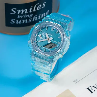 Casio G-shock Analog-digital 'light Blue'