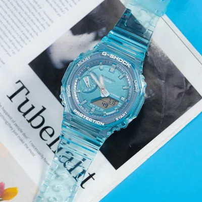 Casio G-shock Analog-digital 'light Blue'