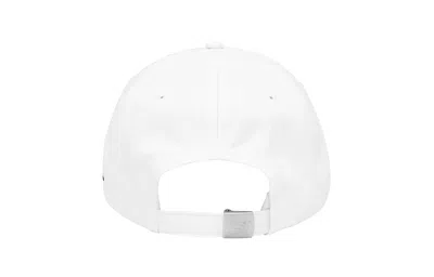 Skechers Logo Printed Baseball Cap 'white Black'