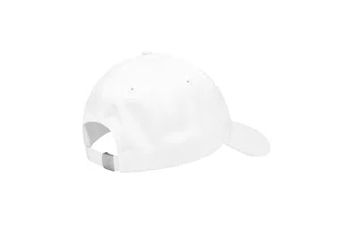 Skechers Logo Printed Baseball Cap 'white Black'