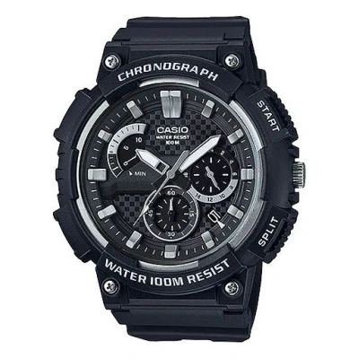 Casio Classical Waterproof Sports Men Mens Black Analog In Blue