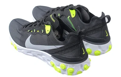 Nike (wmns)  React Element 55 'black Volt' In Gray