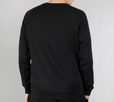Air Jordan Fleece Knit Round Neck Hoodie Men's Black
