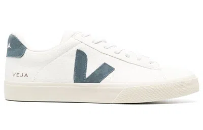 Veja Campo Chromefree Lace-up Sneakers 'white Blue'