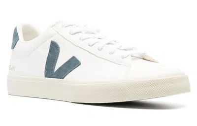 Veja Campo Chromefree Lace-up Sneakers 'white Blue'